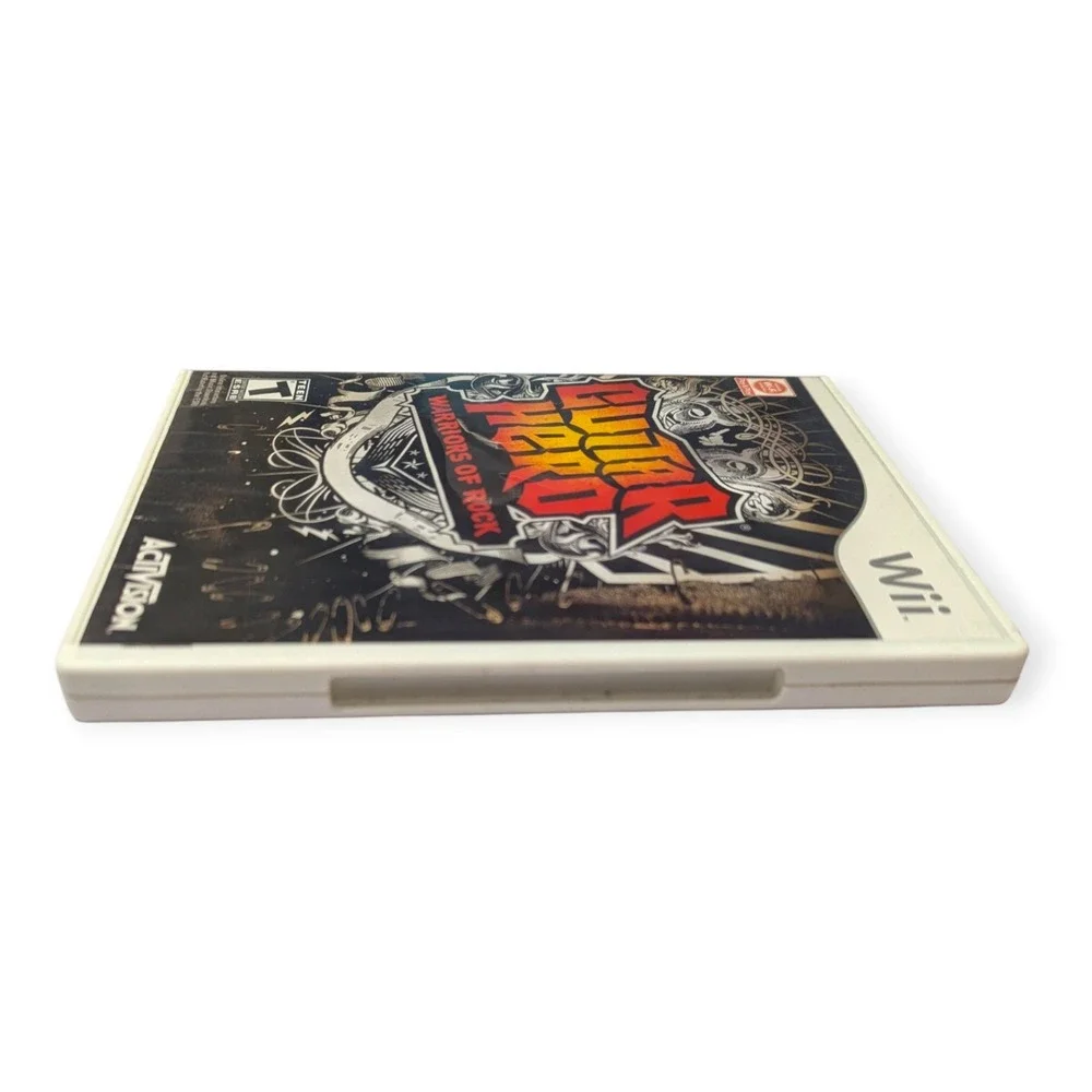 Guitar Hero Warriors of Rock Nintendo Wii Game Complete with Manual Activision